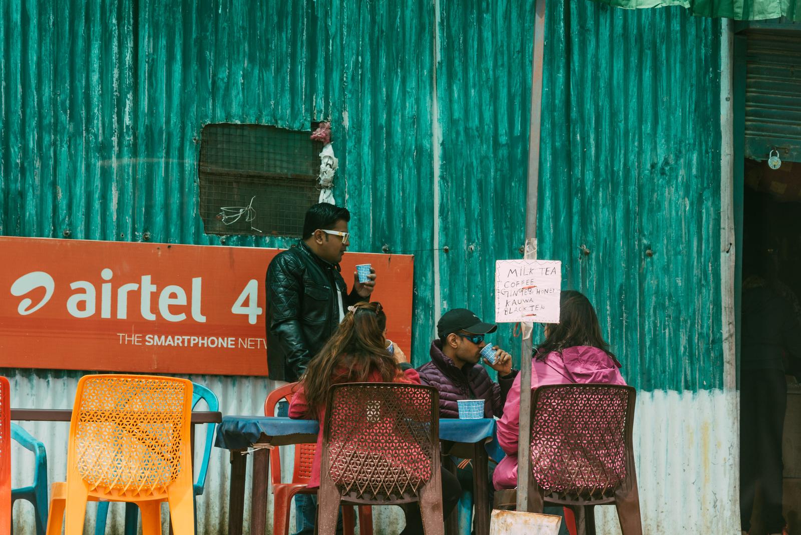 A Tea Break at Khardung