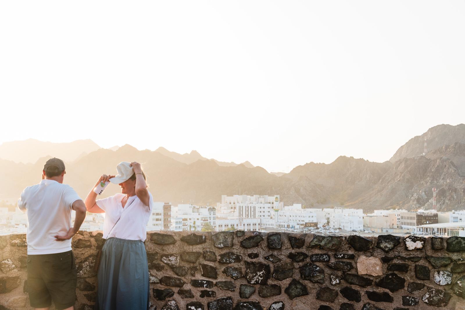 Tourists on the Fort