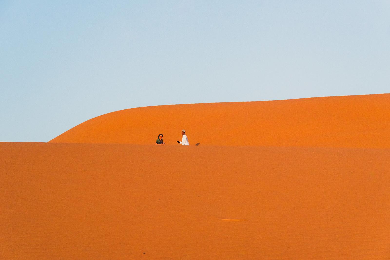Humans in the Land of Sand
