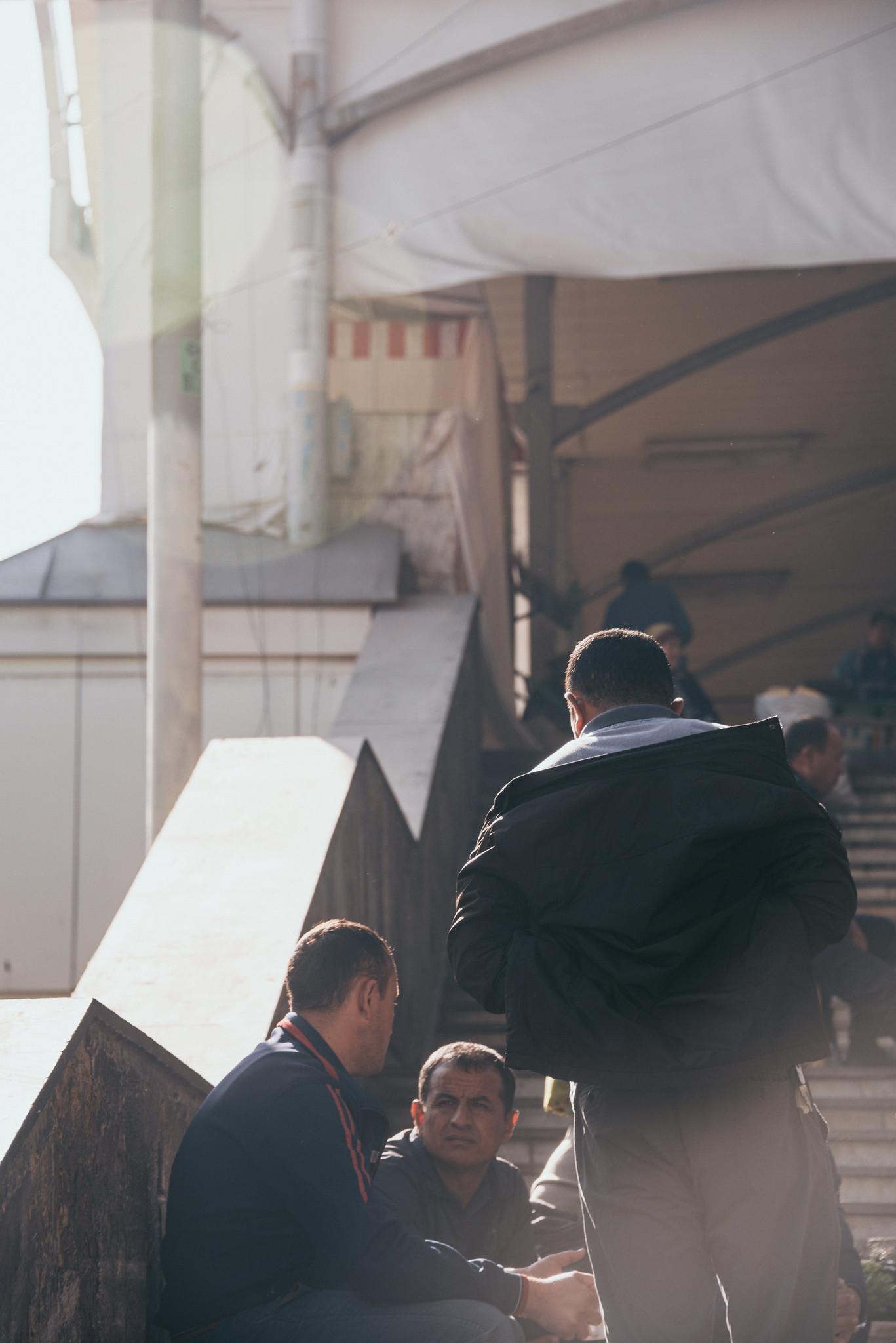 Morning at Chorsu Bazaar