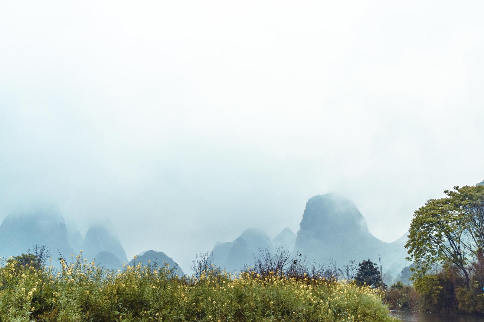 Bamboo Rafting on Yulong River