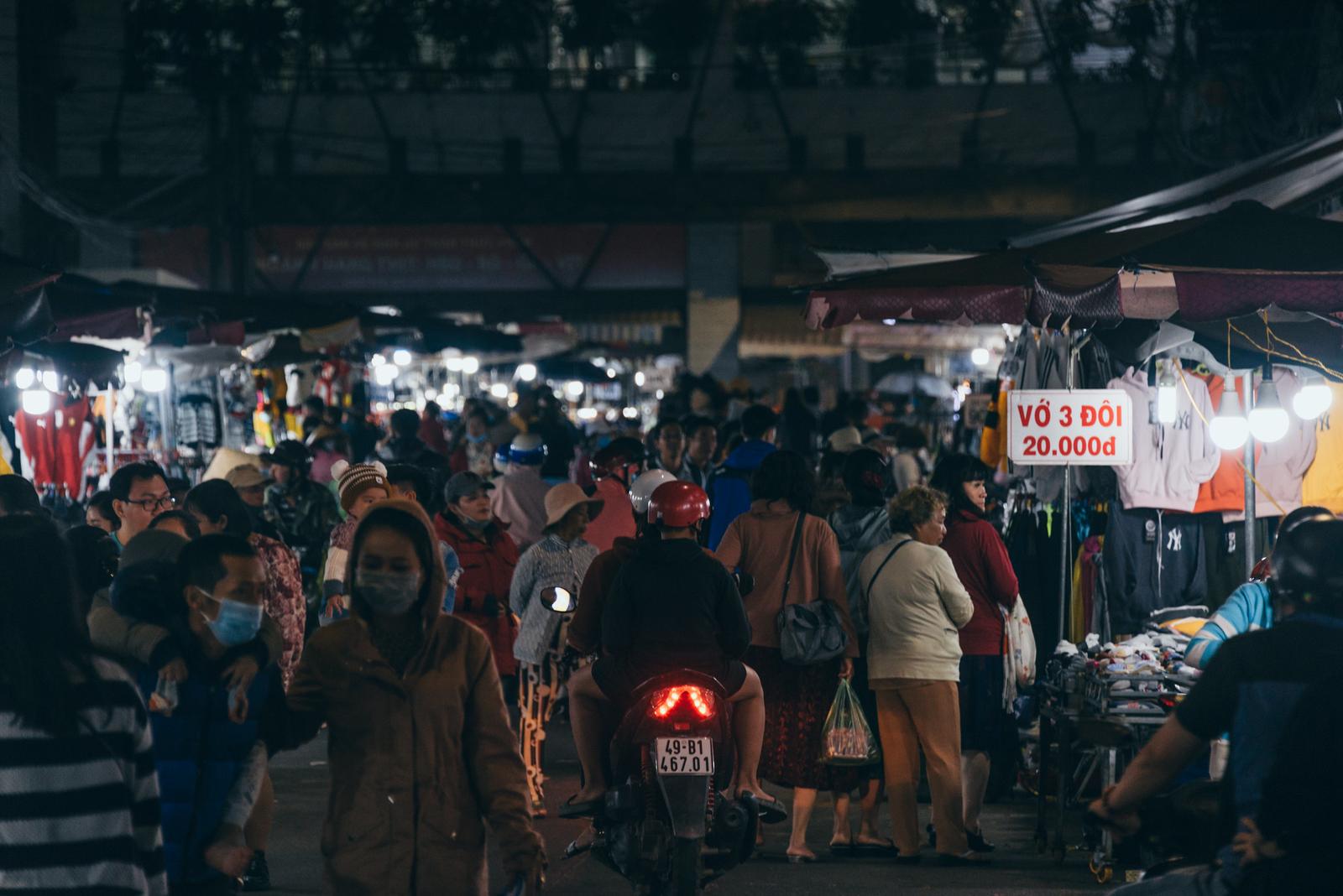 In the Middle of Da Lat Market