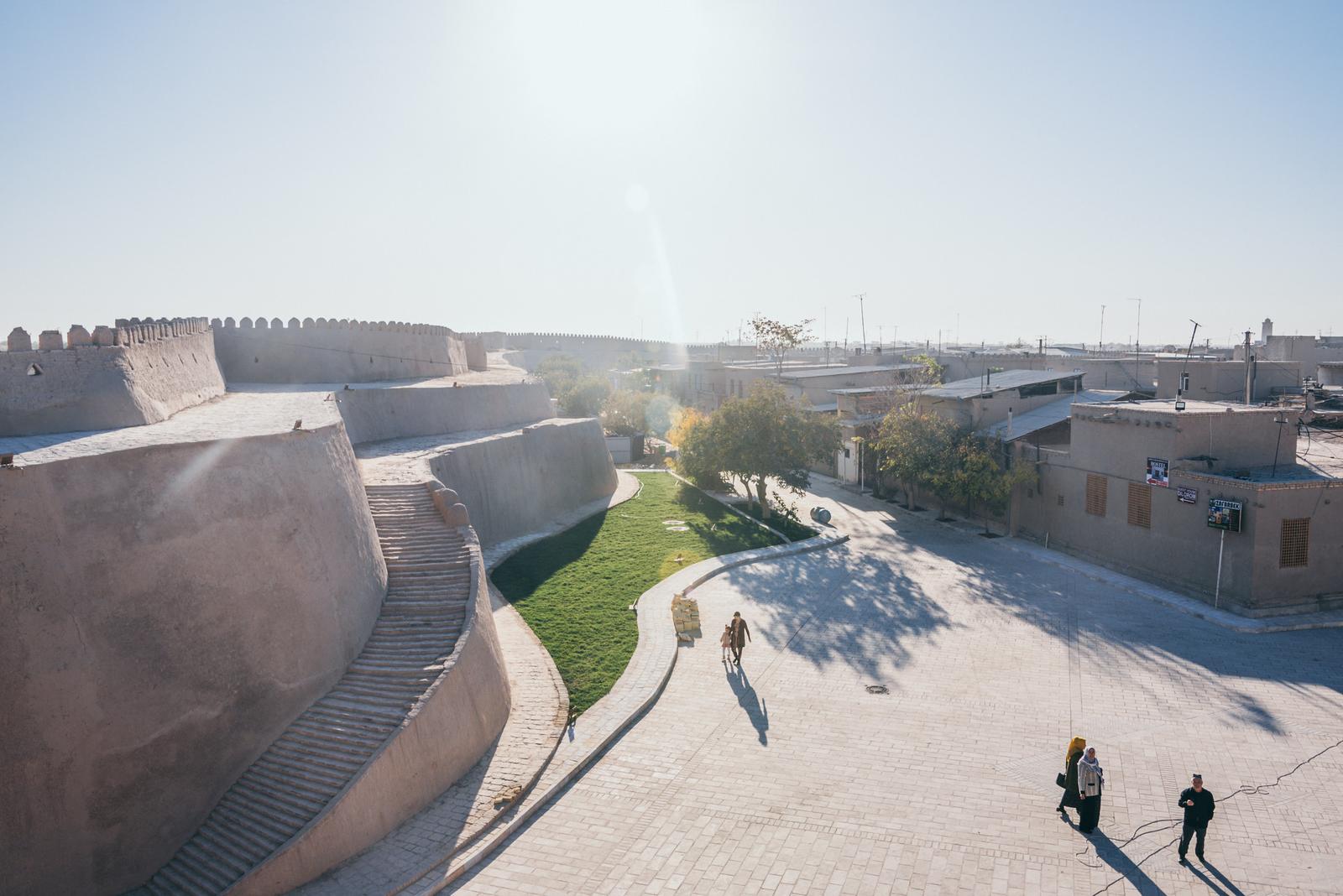 Khiva from Kuhna Ark