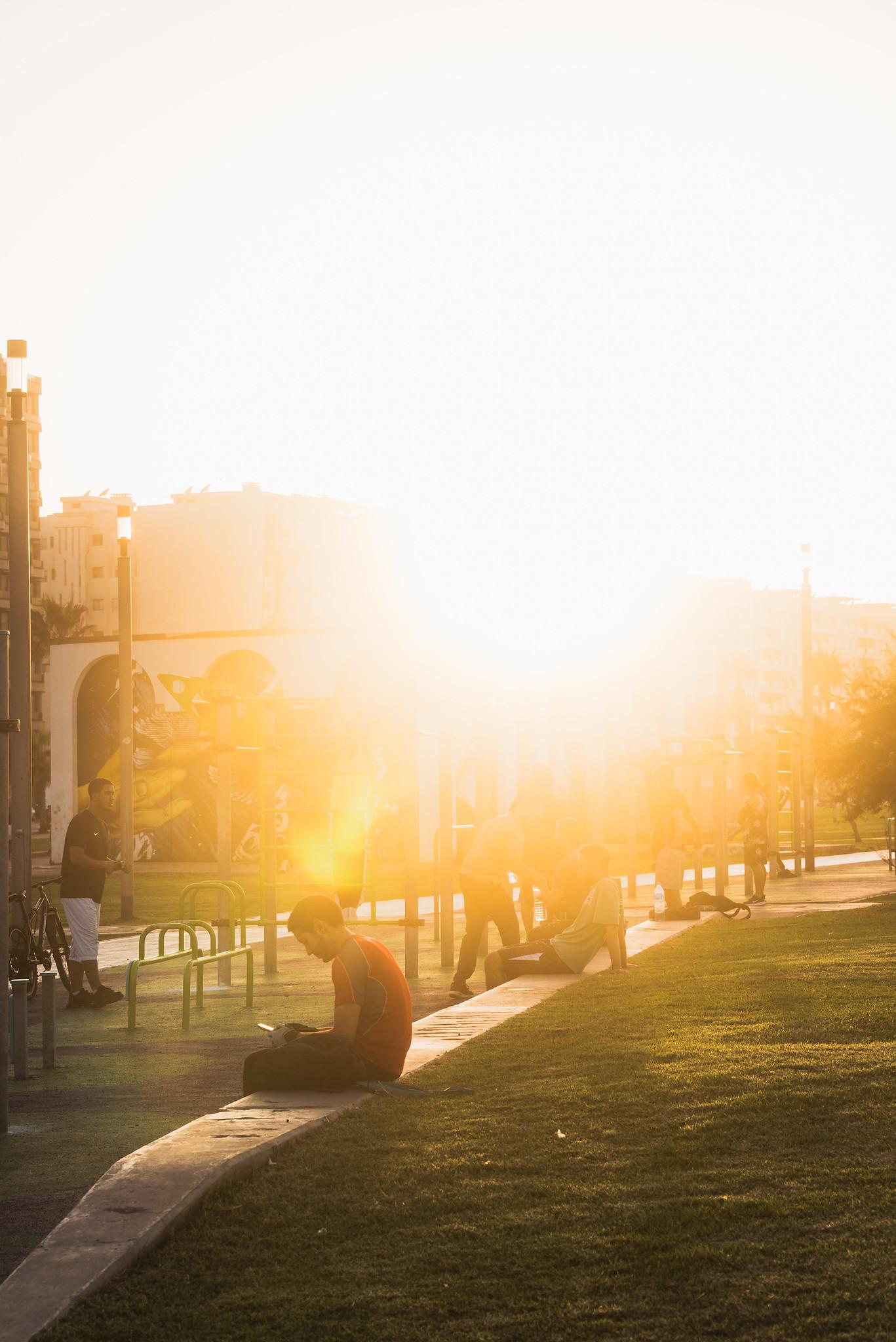Sunset at the Horizon