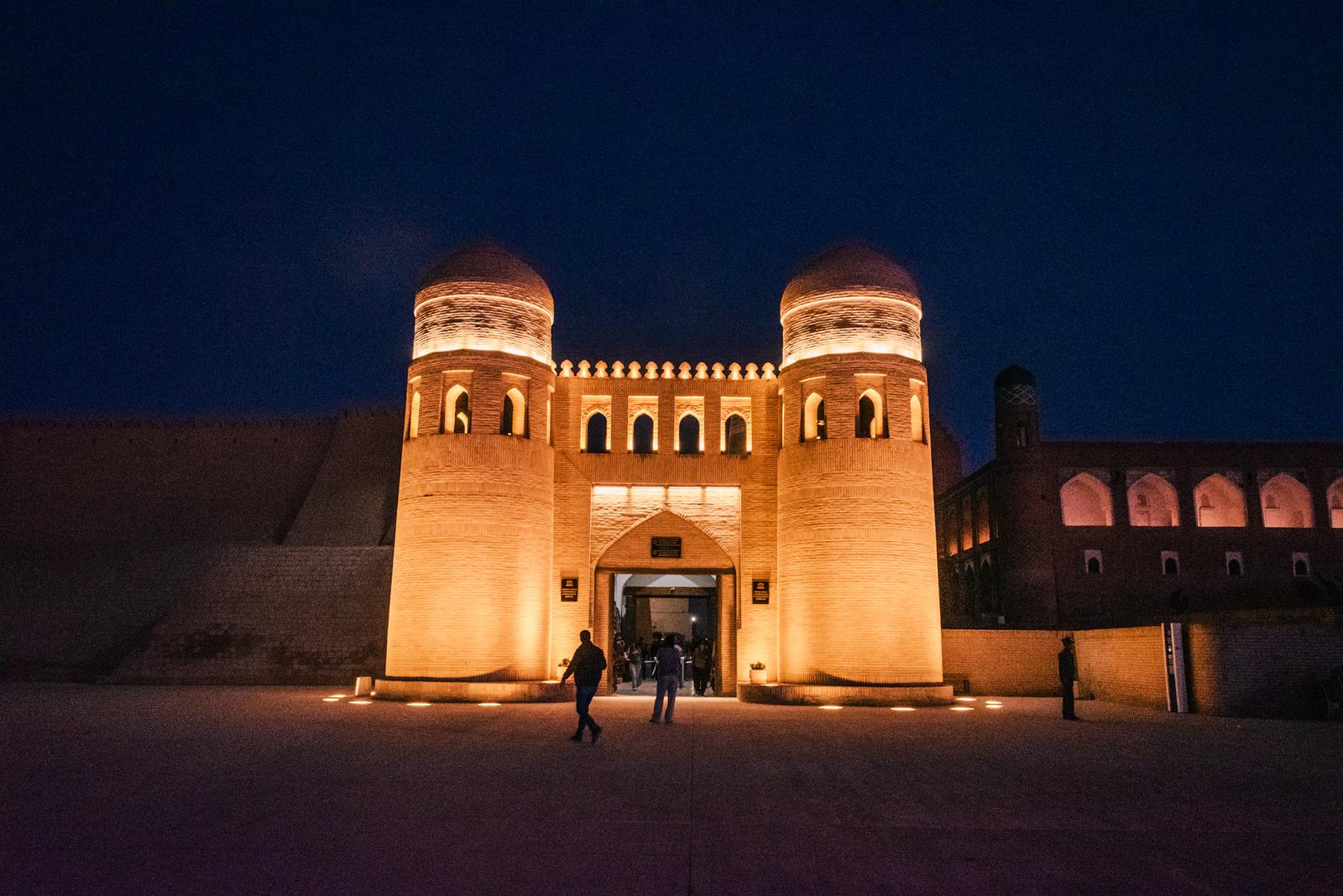 West Gate in the Dark