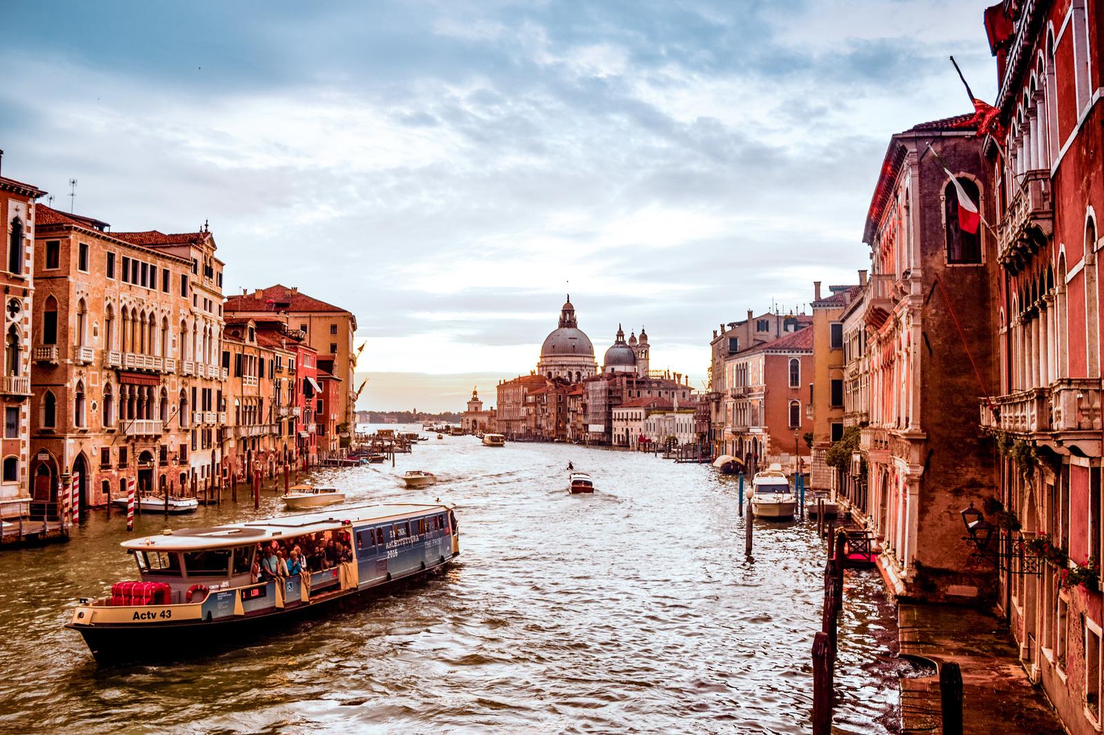 The Grand Canal at Sunset