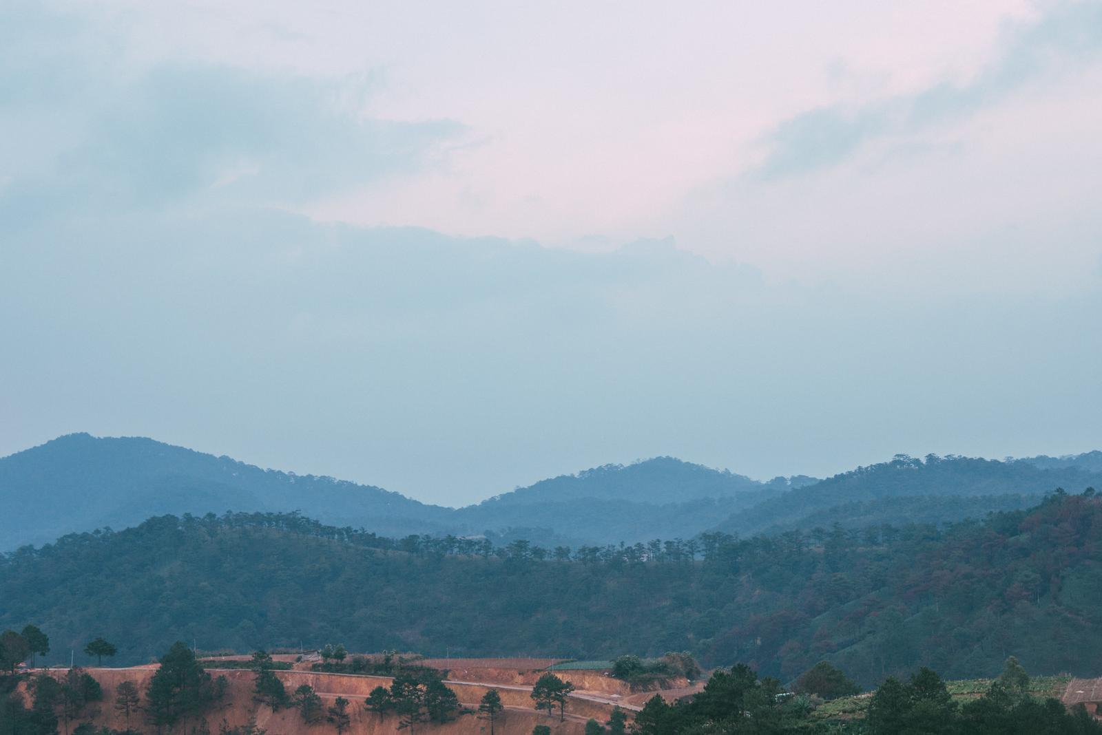 A Panoramic View from Thien Phuc Duc Hill