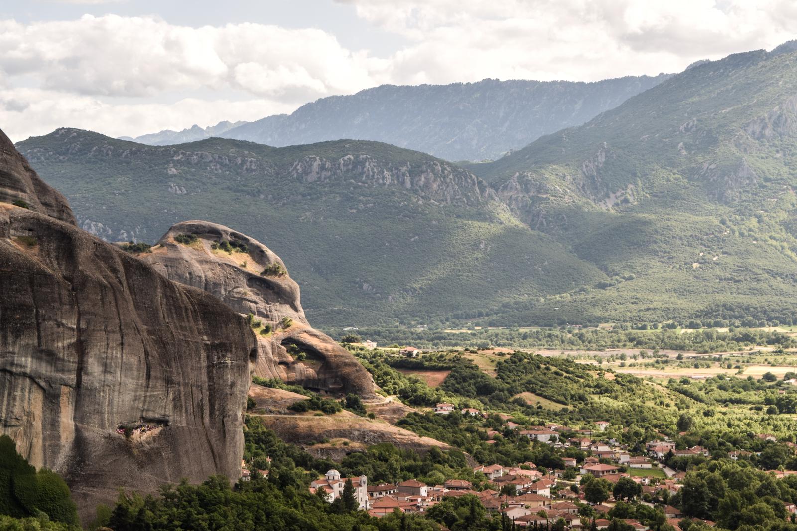 Ấn tượng đầu tiên ở Meteora