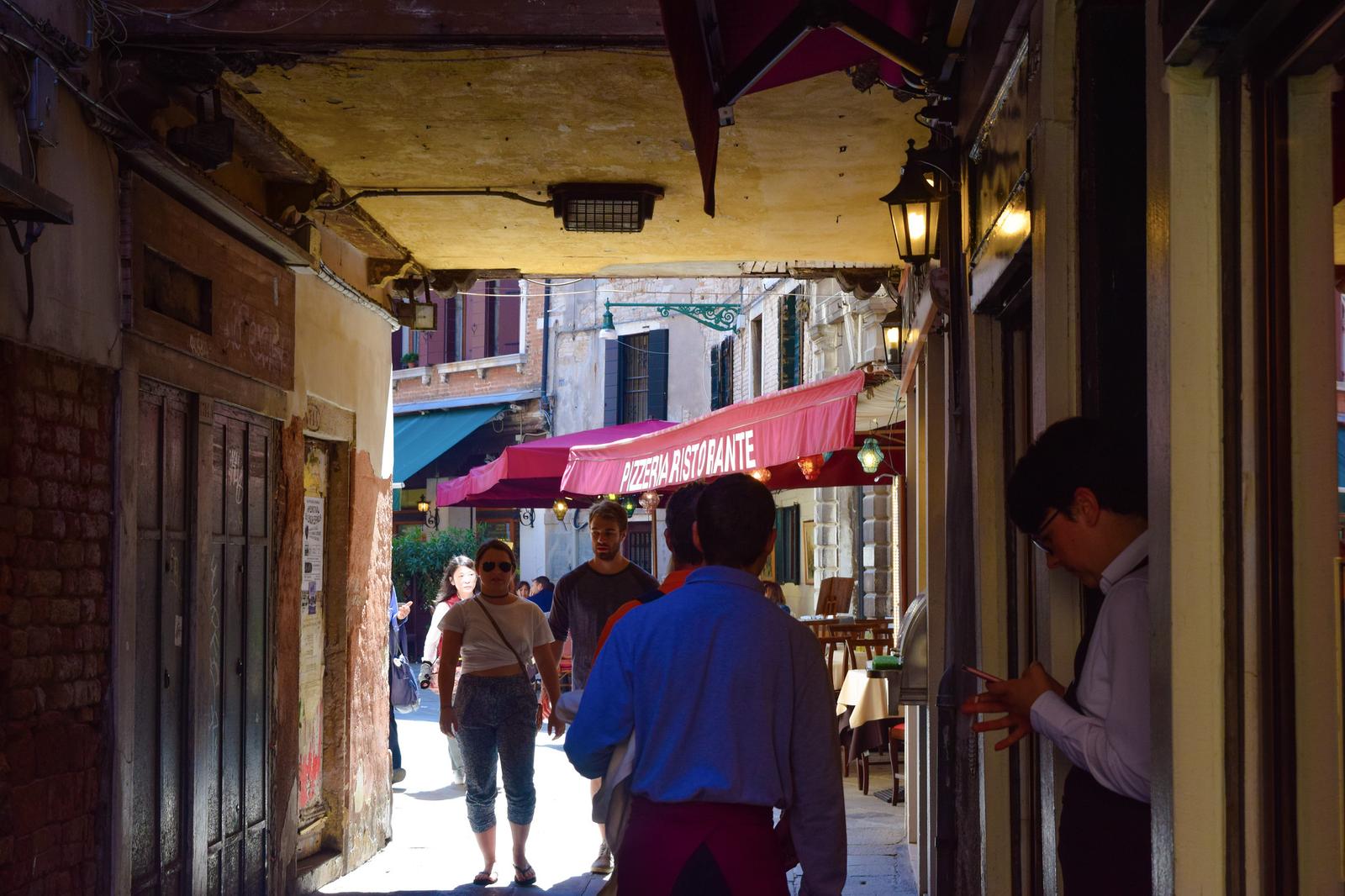 Lang thang ở Venice