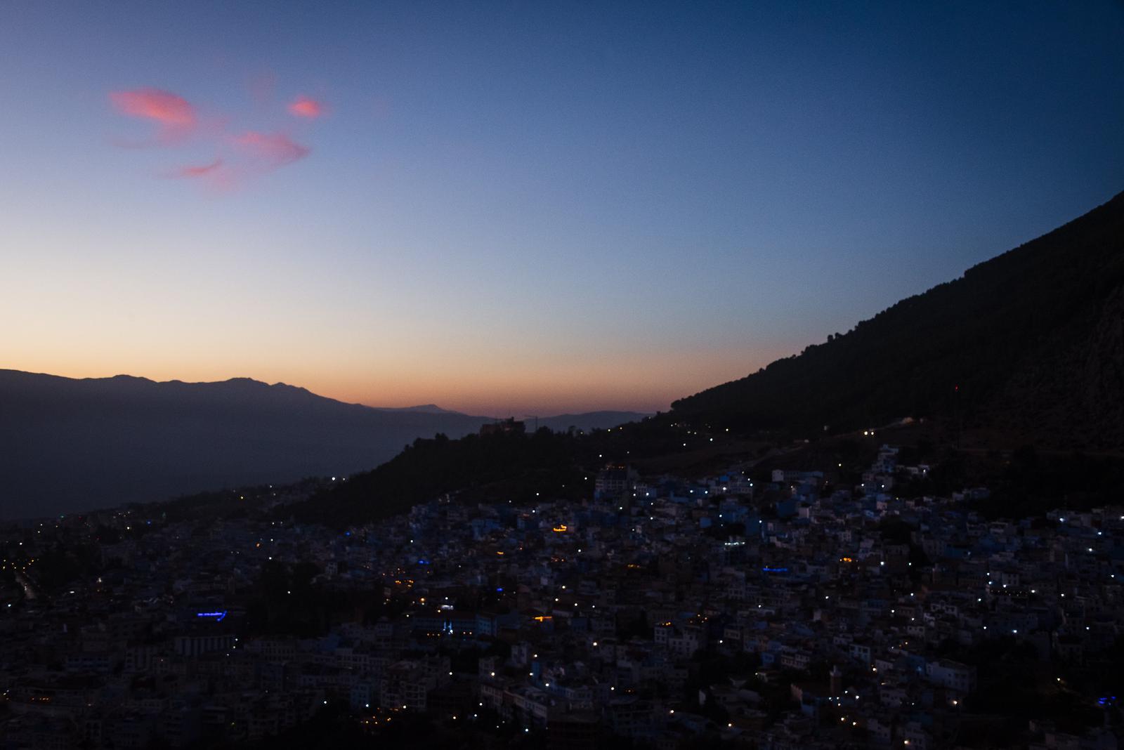 Sunset View from Bouzafer