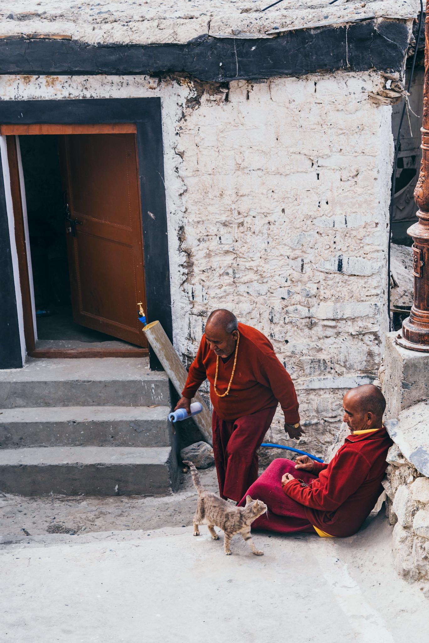 Monks at the Monastery