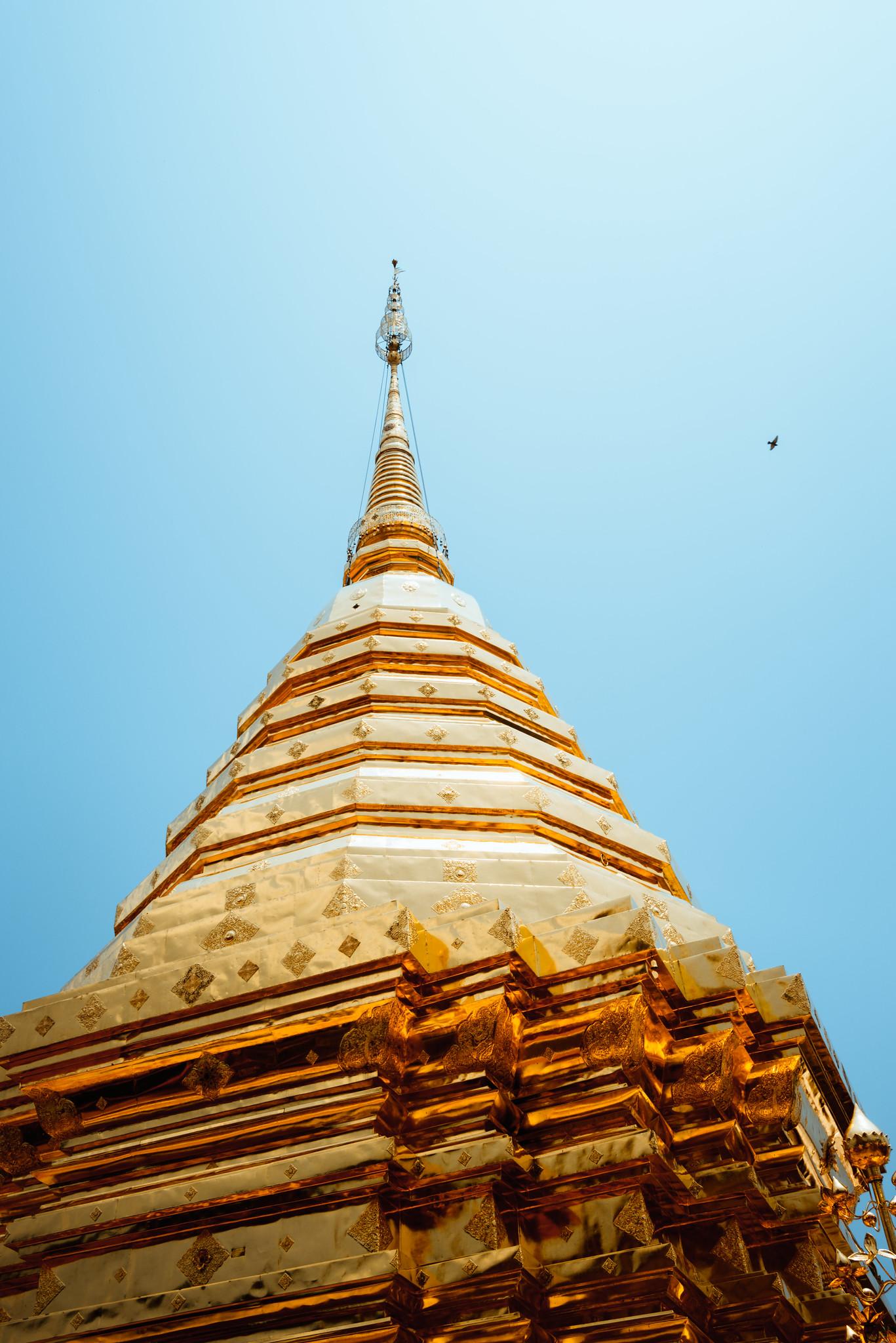 The Gold-Gilded Stupa