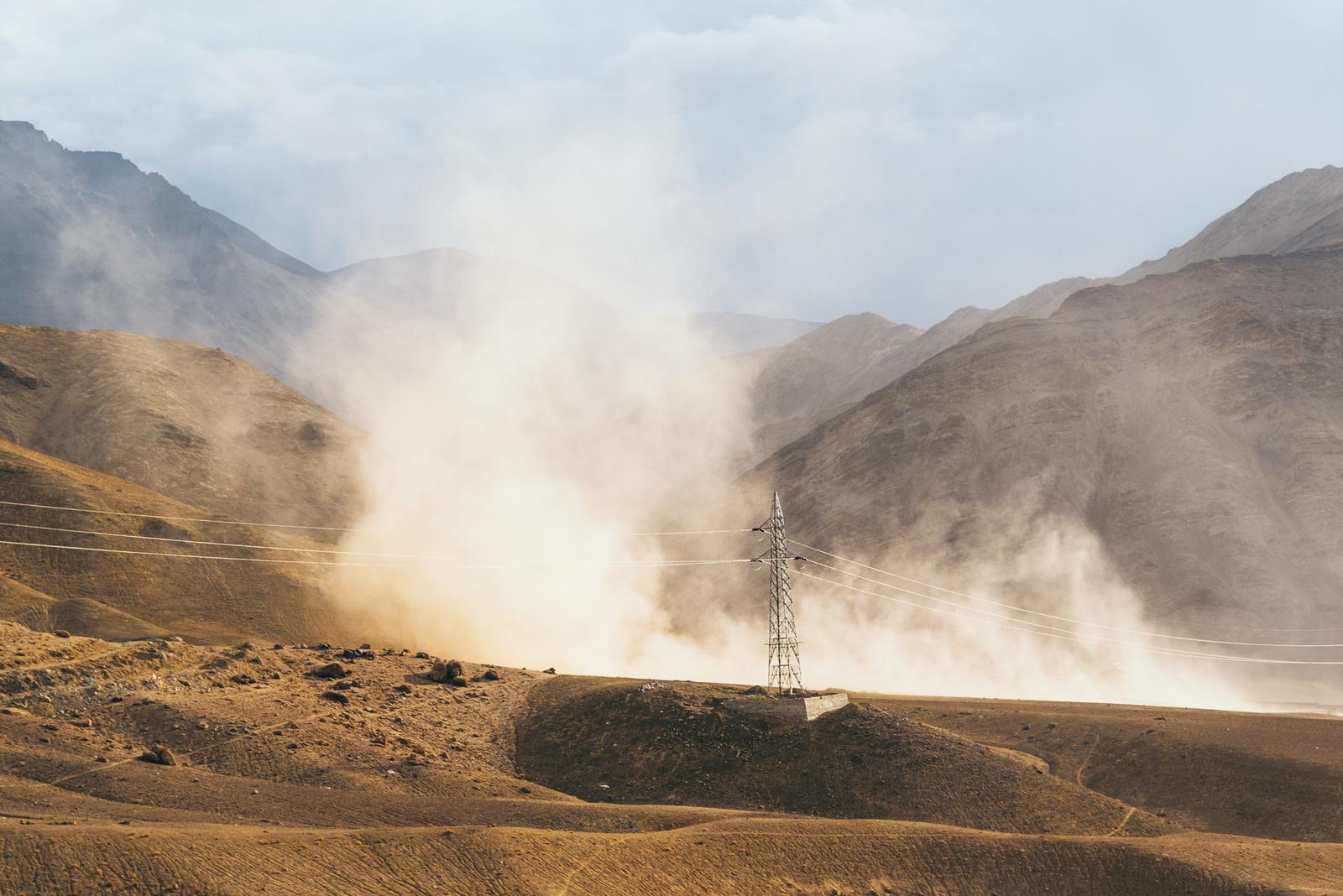 Dusty Road to Leh