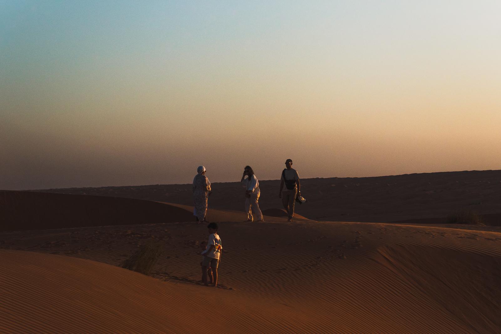 Humans in the Land of Sand