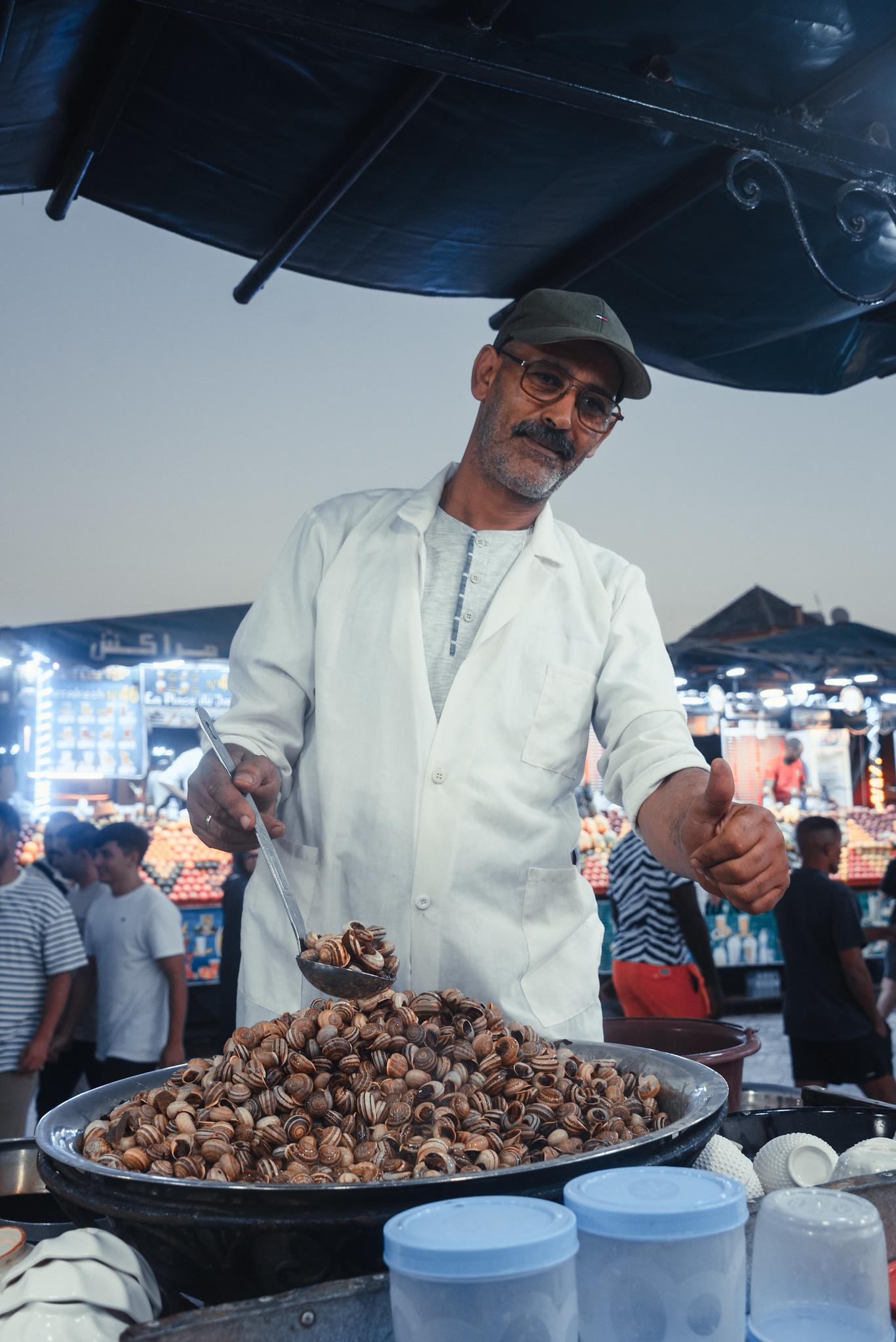 The Babbouche Snail Vendor