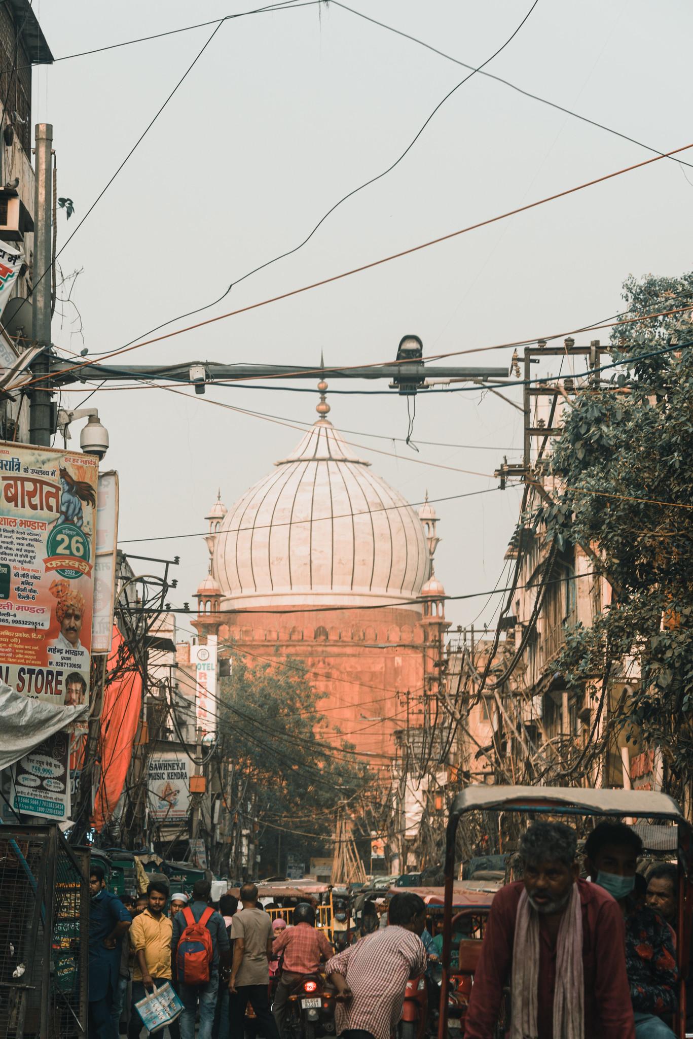 The Way Leading to Jama Masjid