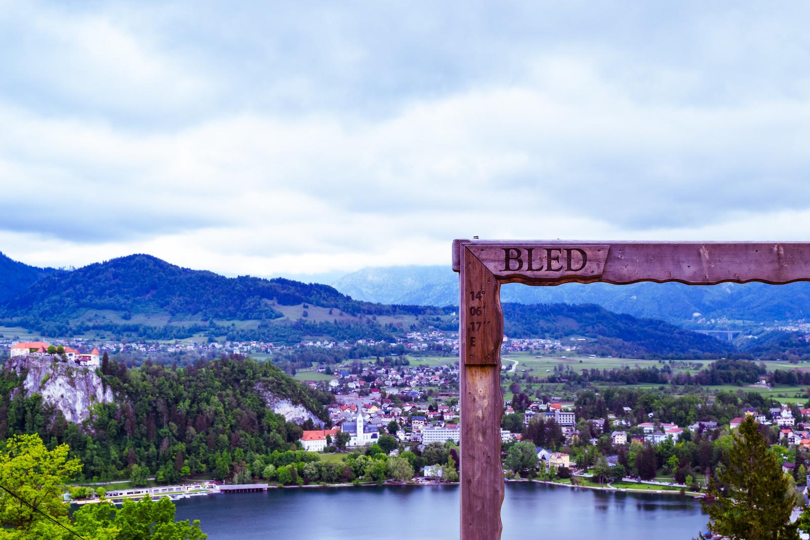 Bled View from Straza