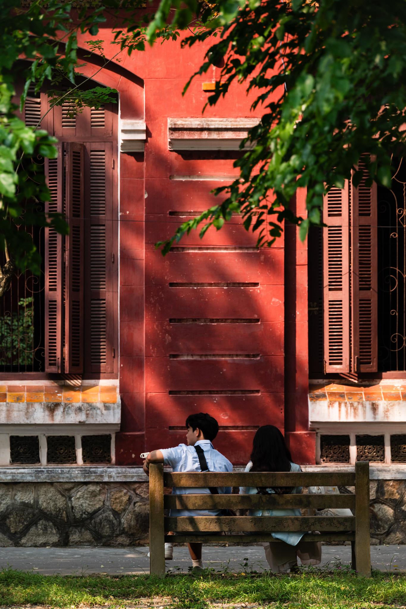 At Quoc Hoc High School