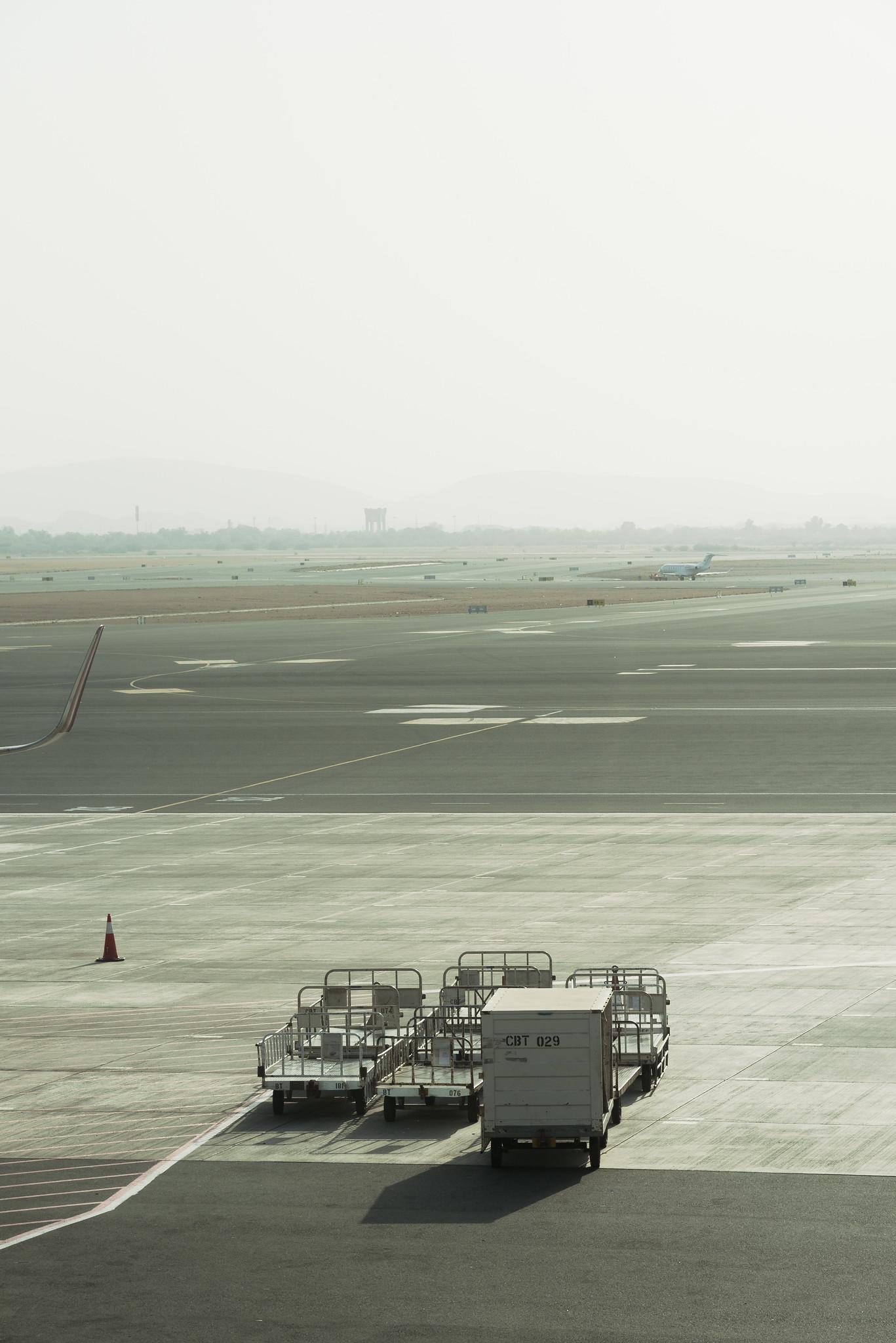 At Muscat Airport