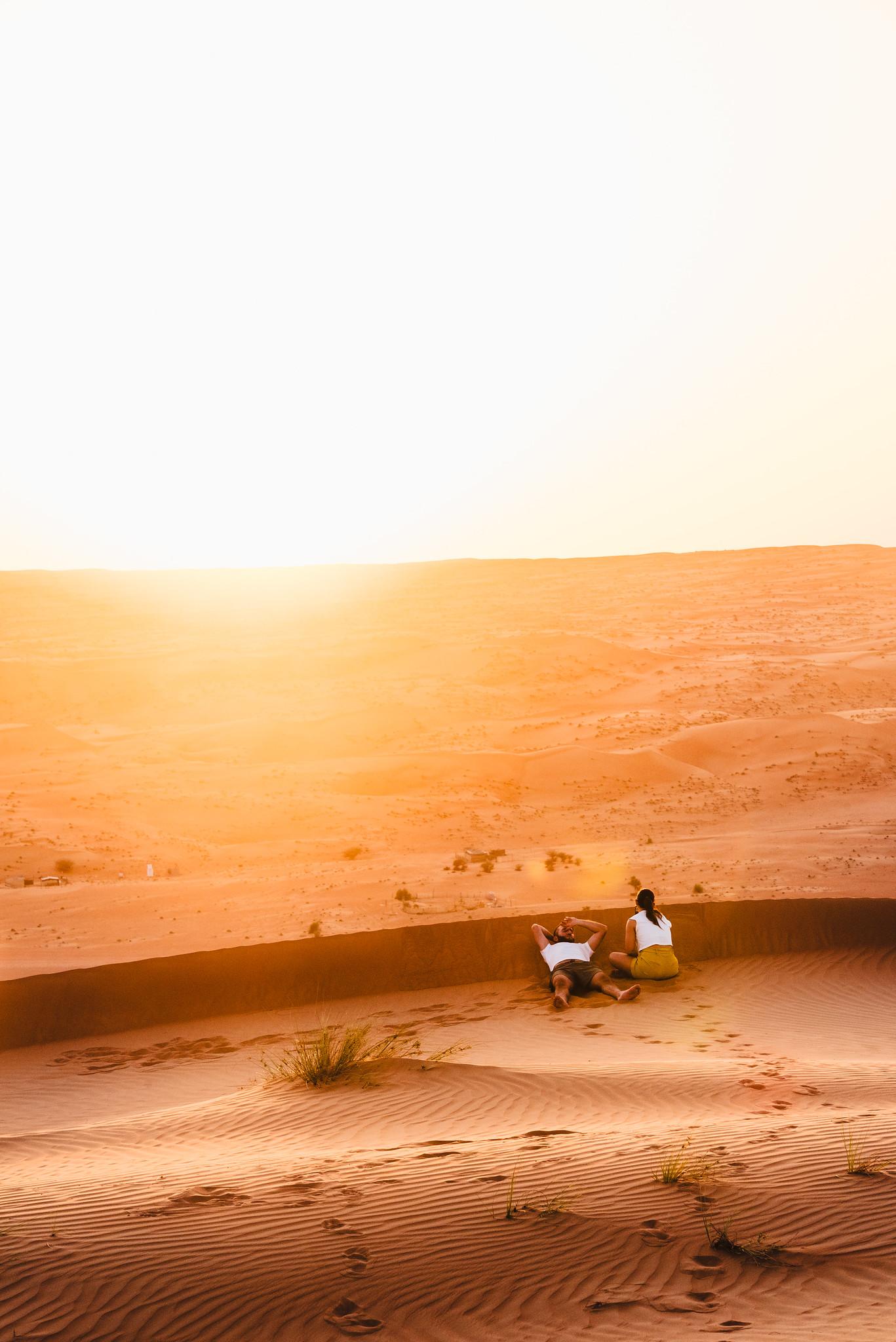 Humans in the Land of Sand
