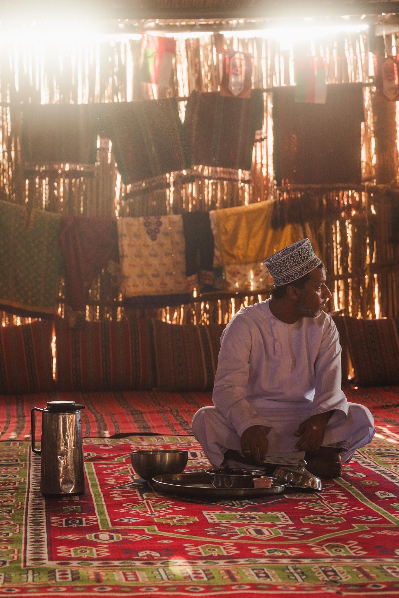 Inside the Bedouin House