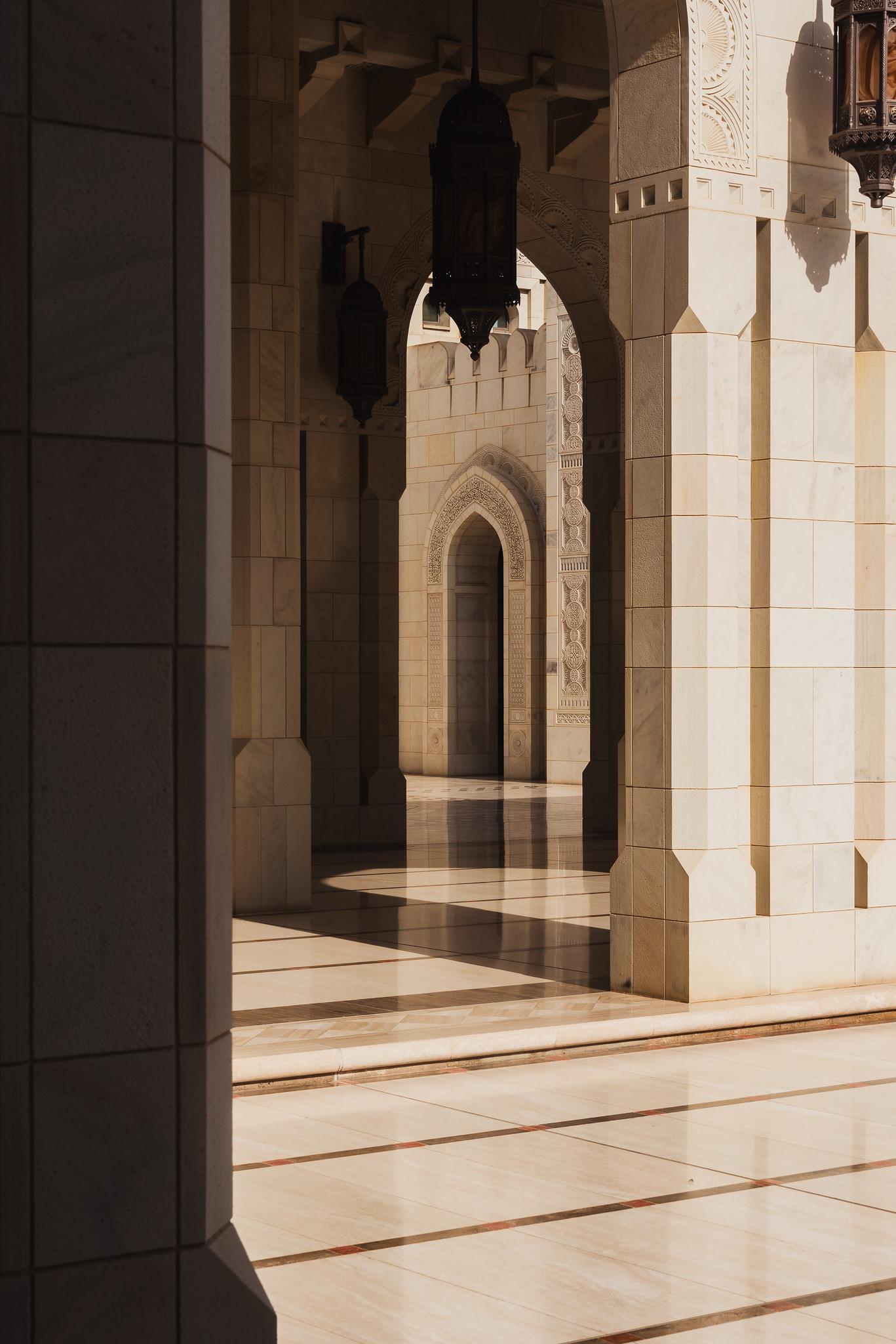 The Rows of Columns Casting Shadows