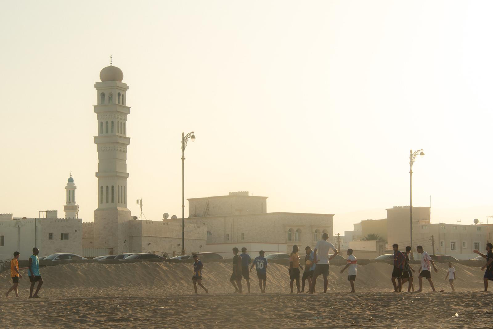 The Lively Scene at the Beach