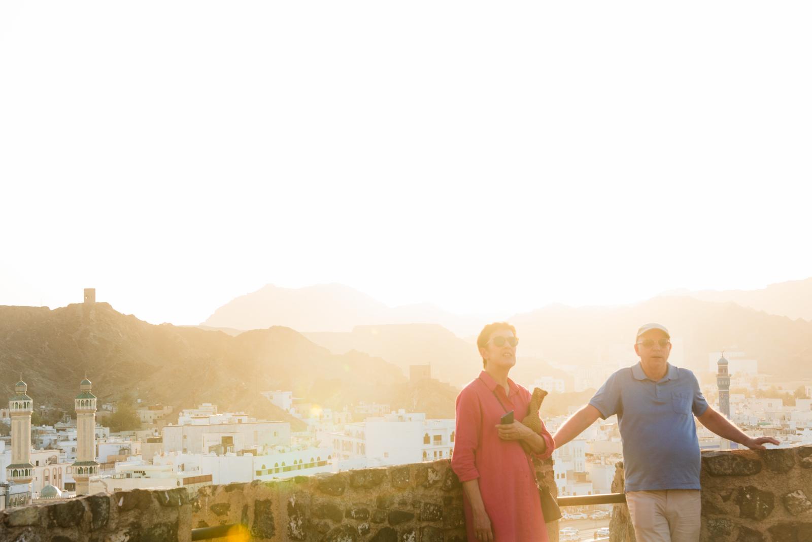 Tourists on the Fort