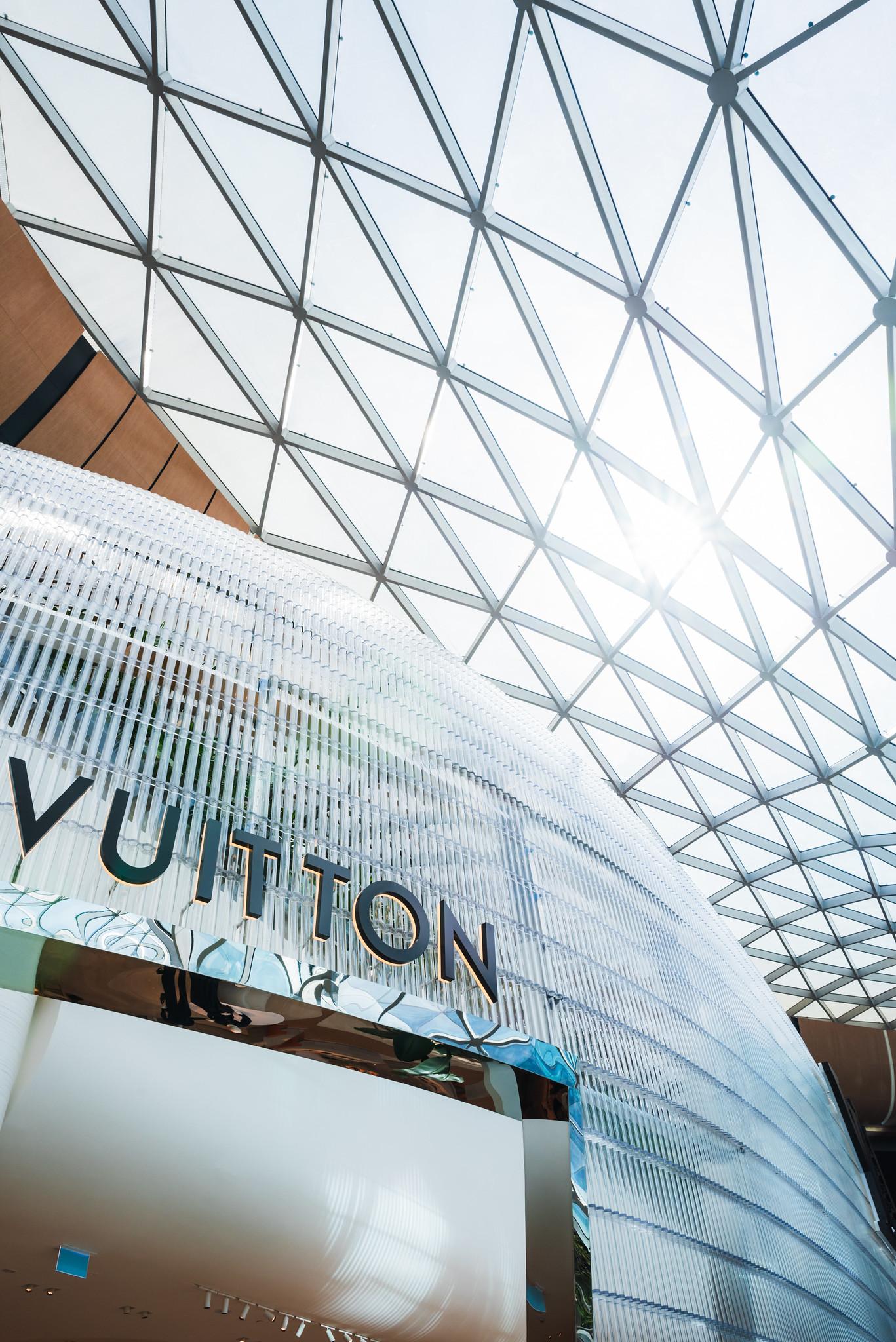 The Louis Vuitton Store at Doha Airport