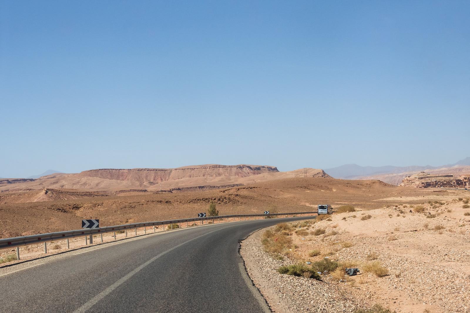 Road to Aït Benhaddou