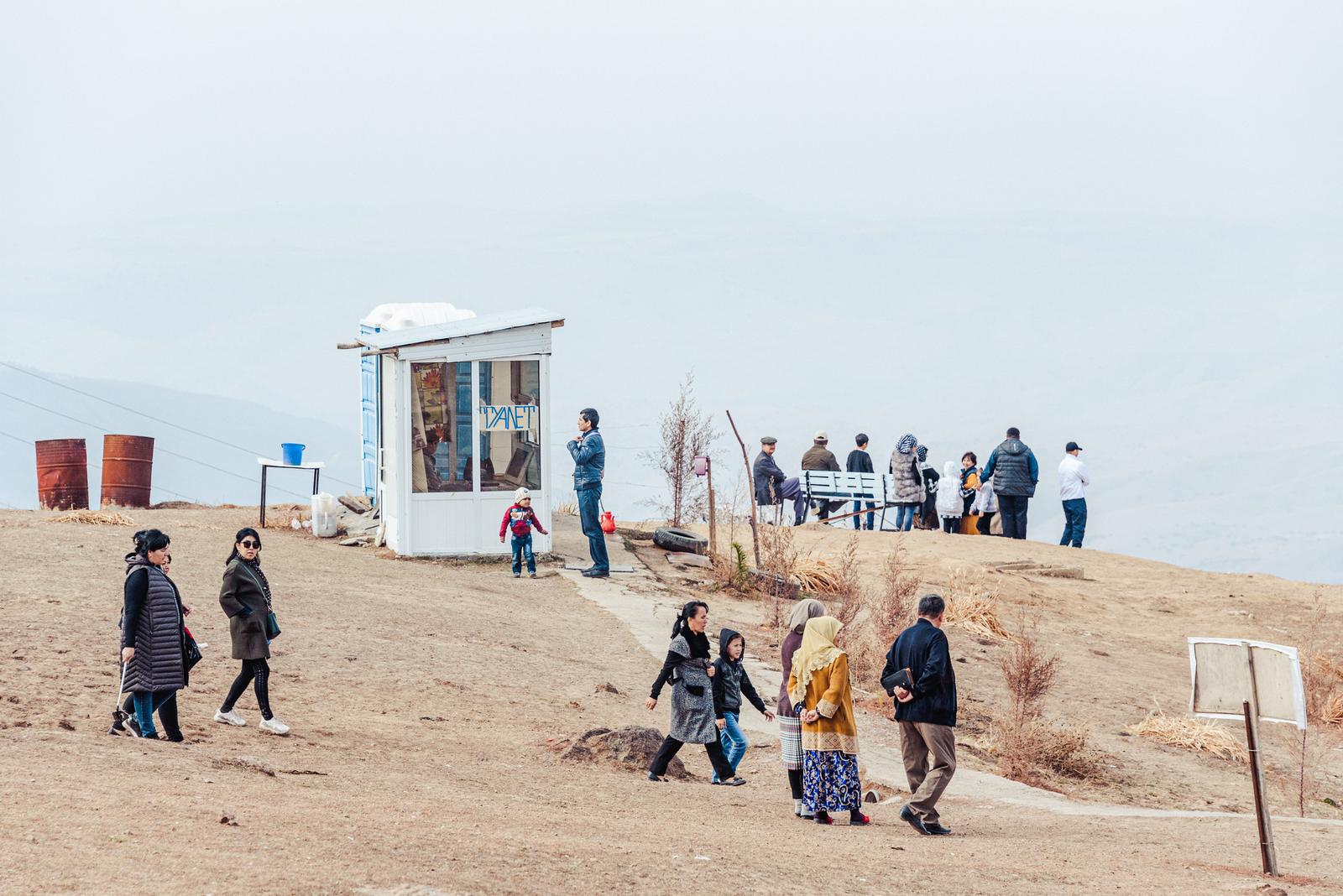 Travelers at Chimgan