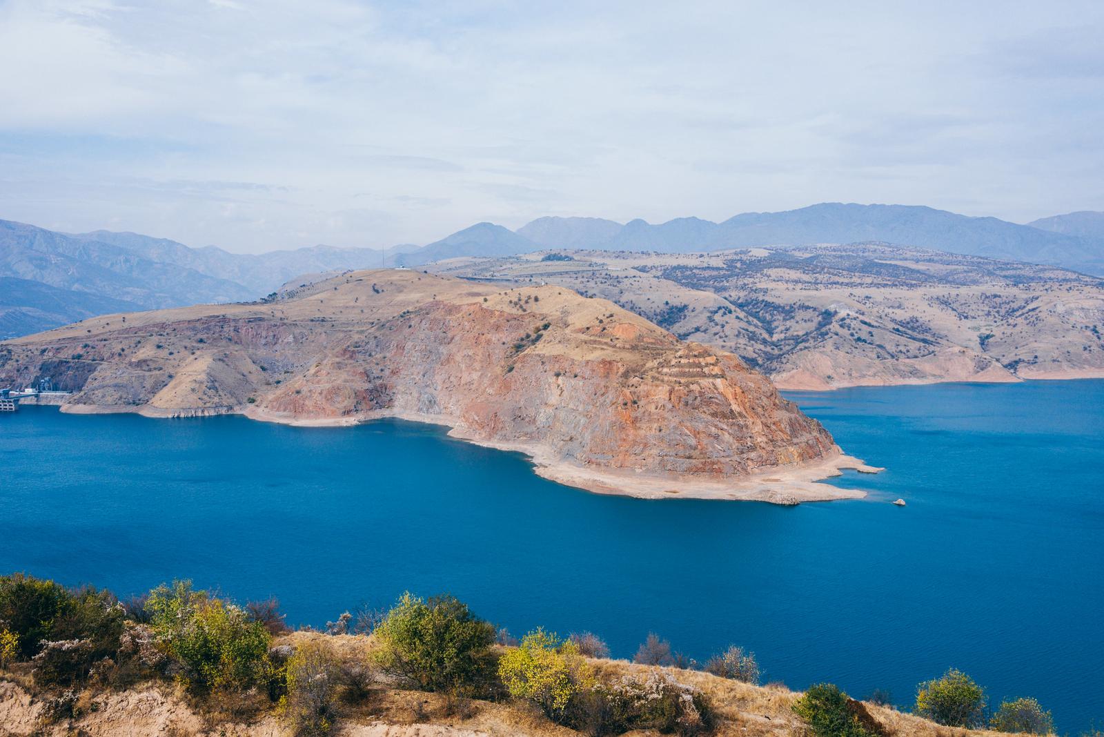 The Blue Chorvoq Lake