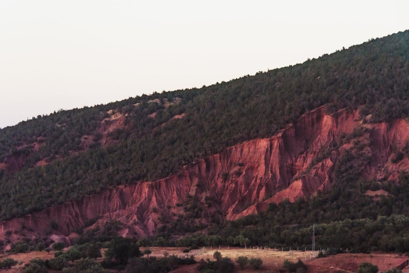 Exposed Mountainside