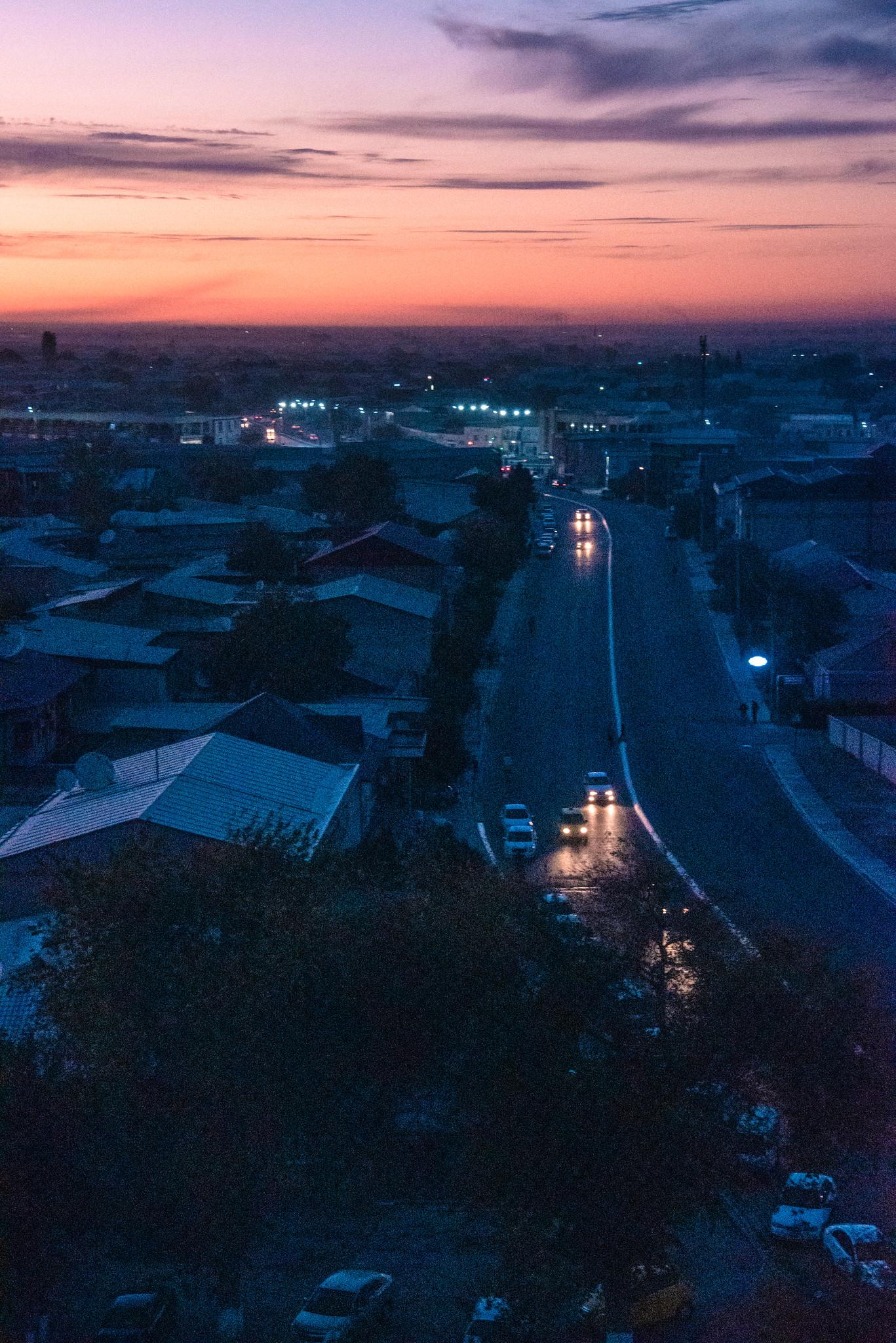 Hoàng hôn Bukhara