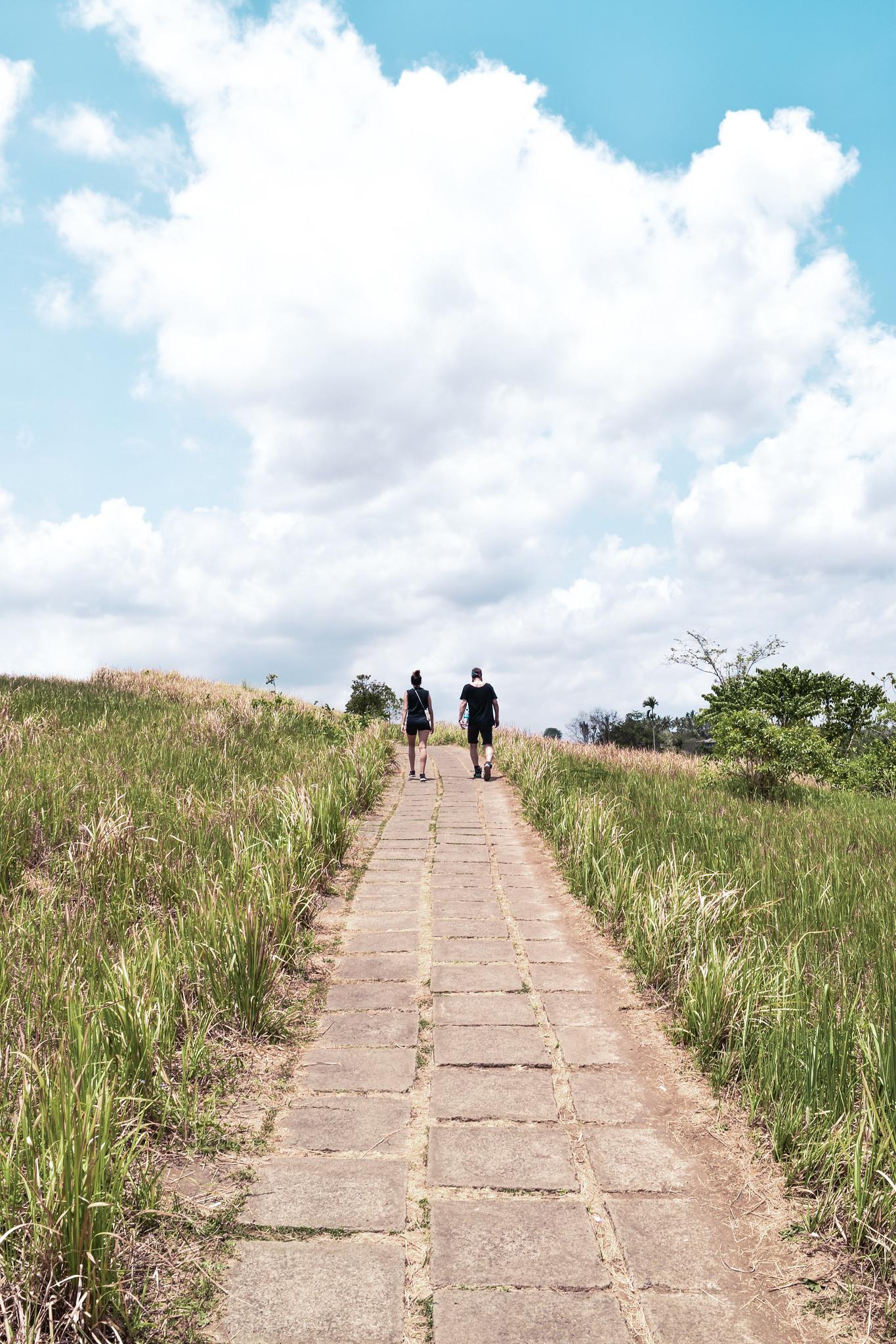 Trekkers on Campuhan Ridge Walk