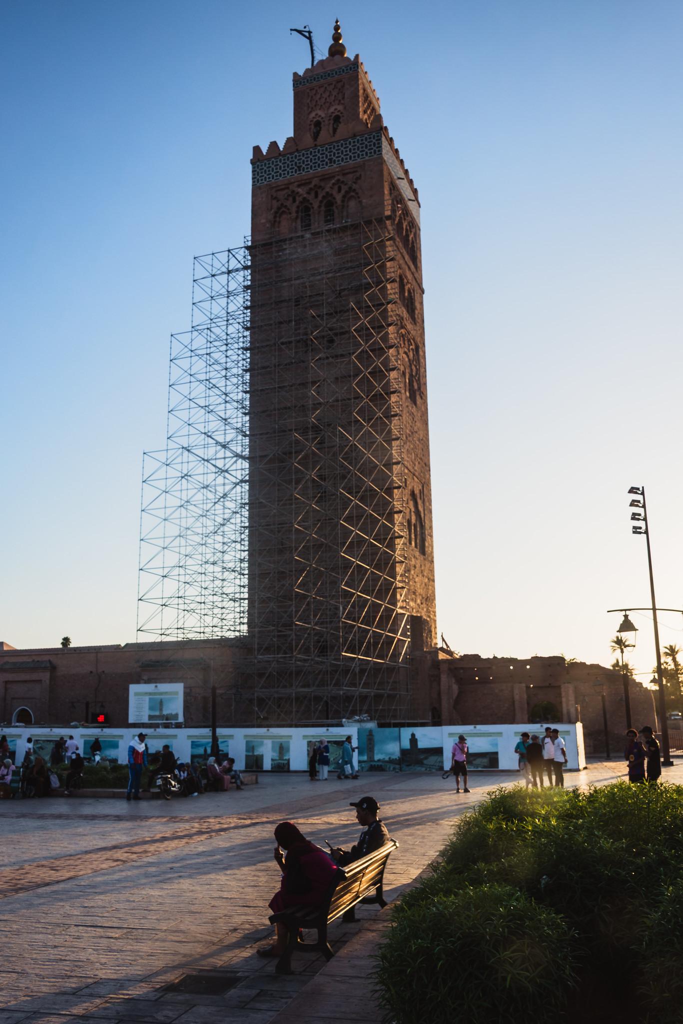 Sunset over the Minaret