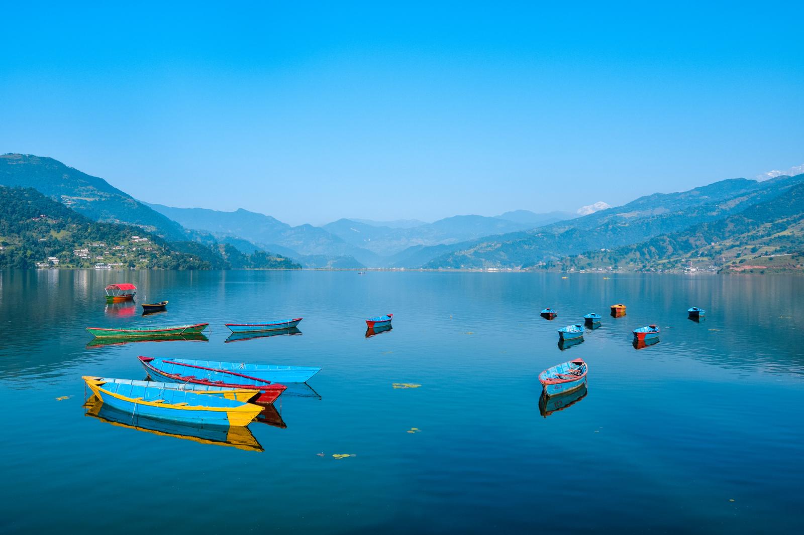 Phewa Lake in Morning