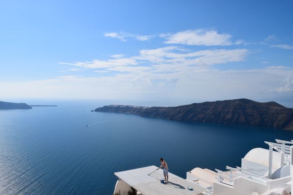 Santorini, Tháng 5, 2015