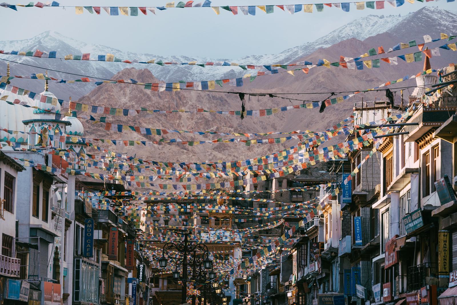 Prayer Flags at the Market