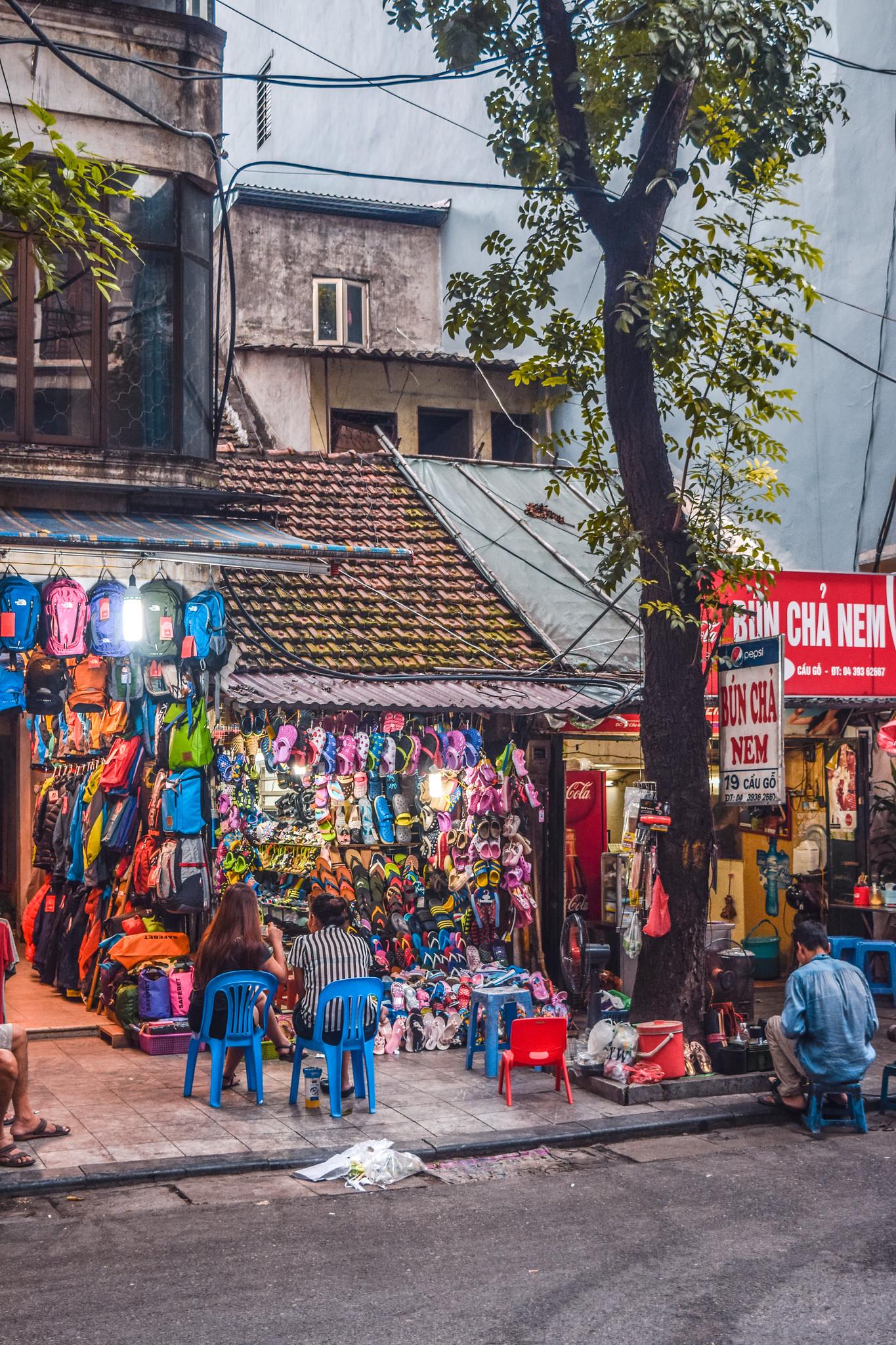 A Brightly Lit Store