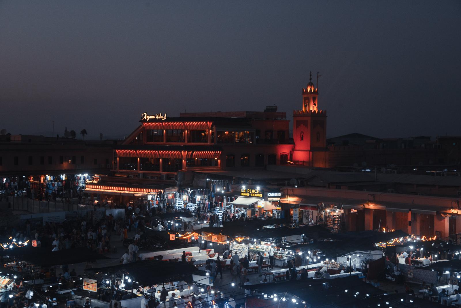 The Square Illuminated