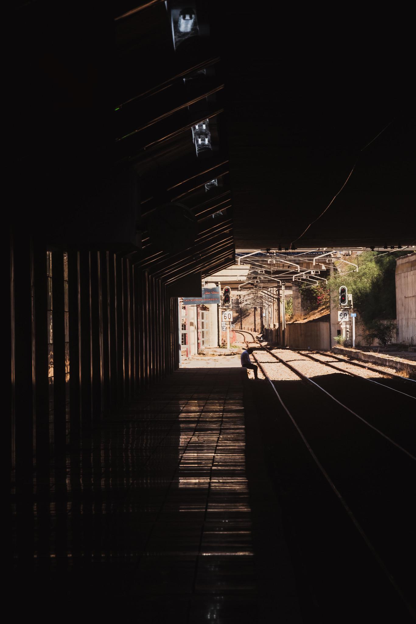 Waiting for Train to the City