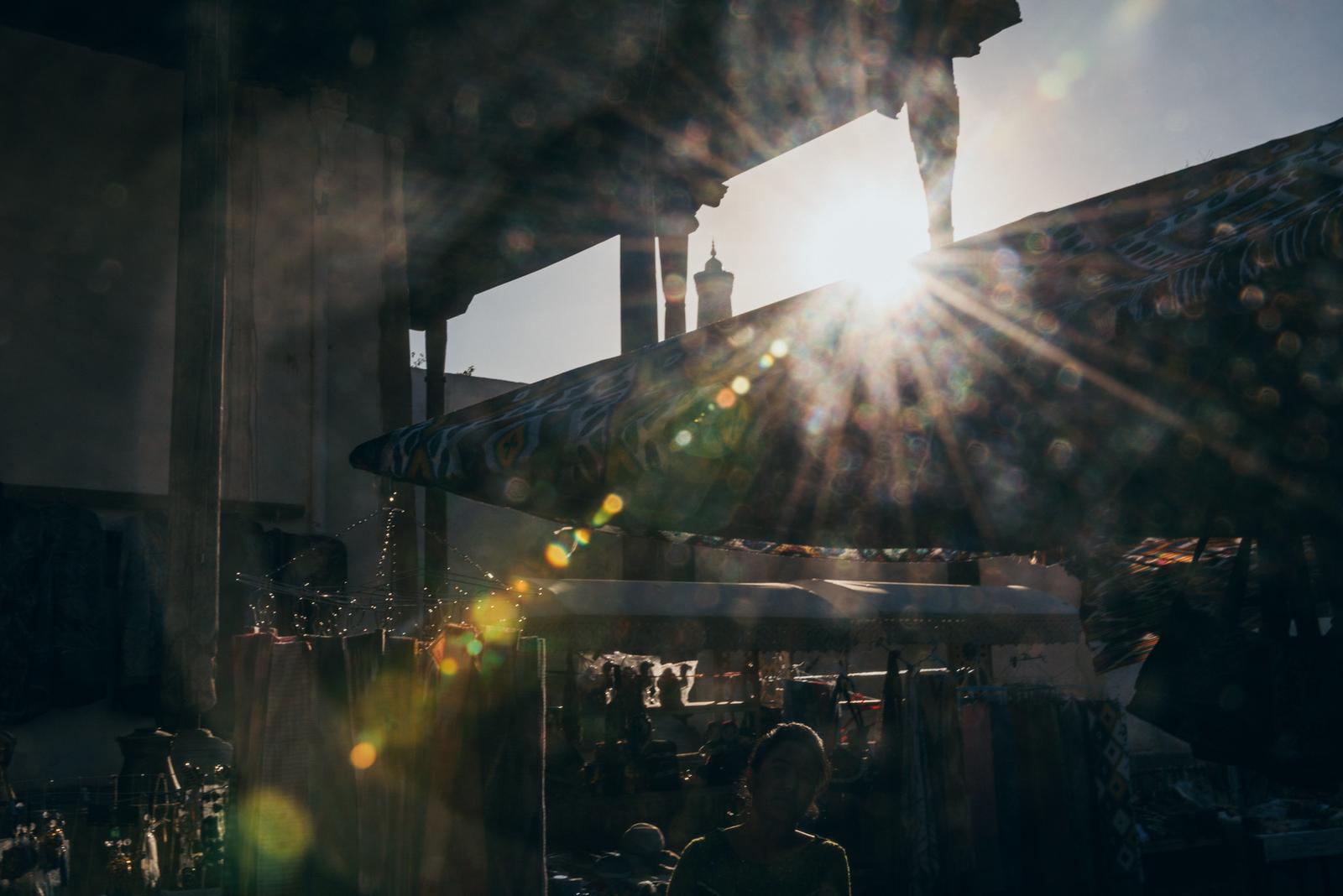 Bazaar near Ak Mosque