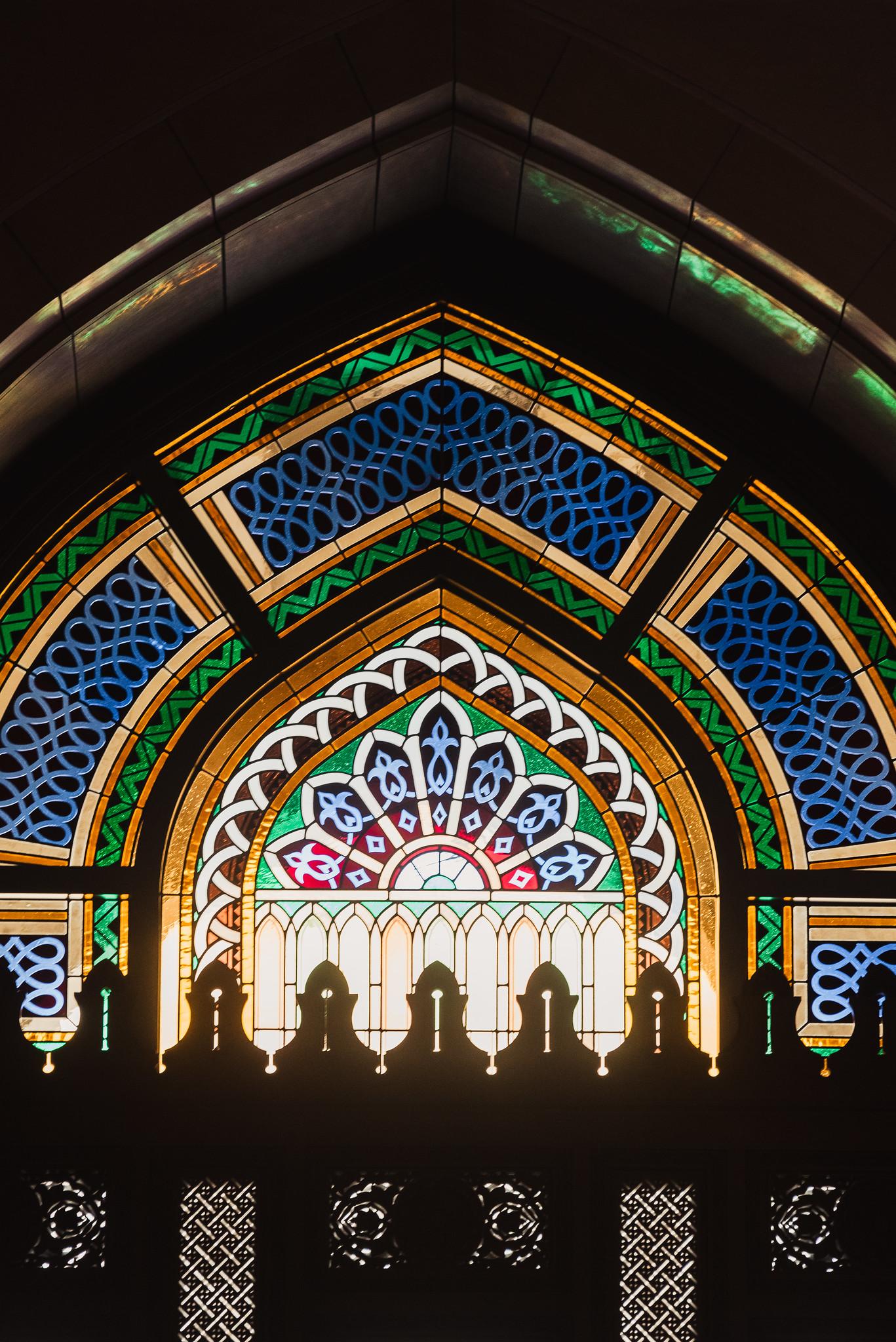 The Window in the Women's Chapel