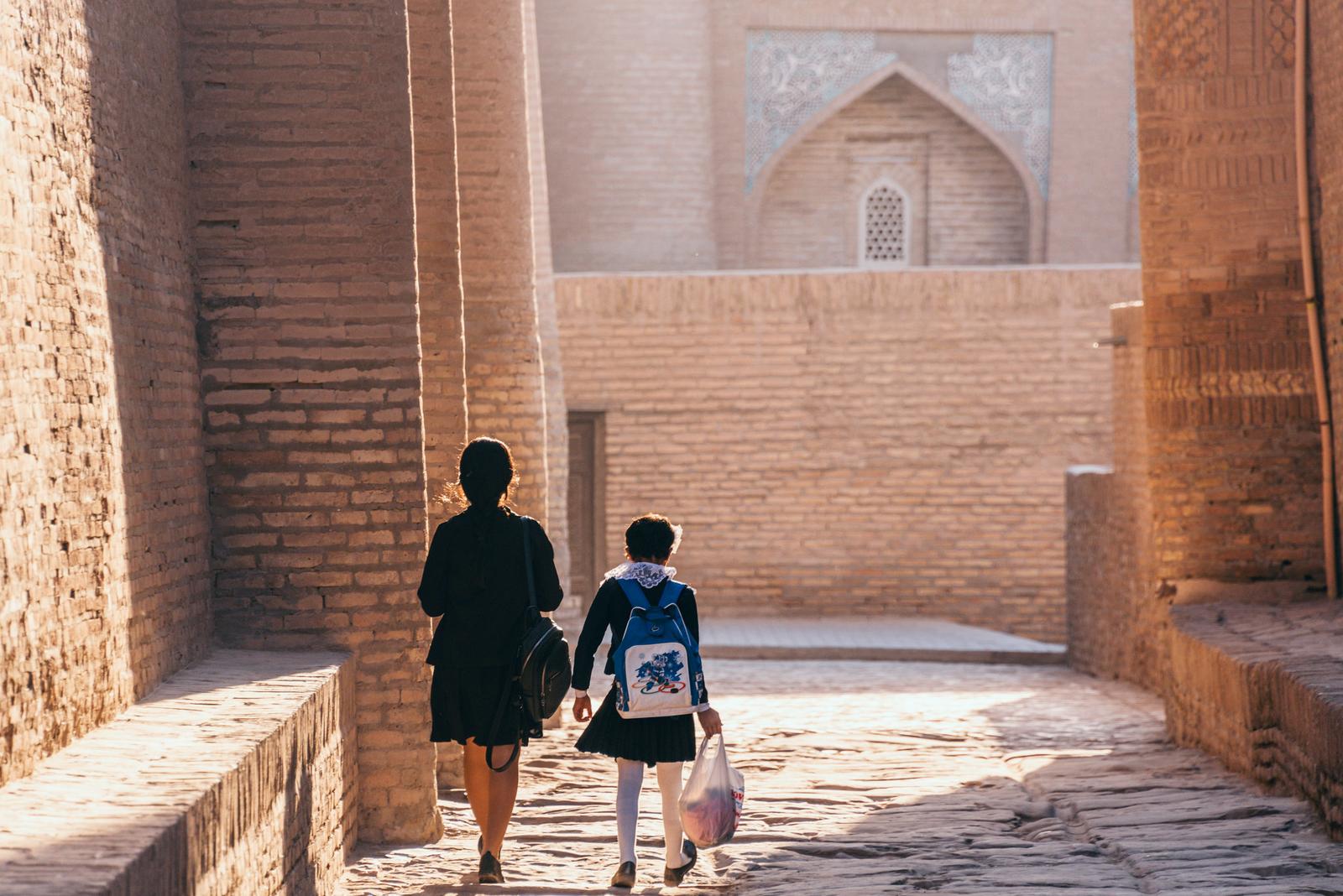 Start of a Day in Khiva